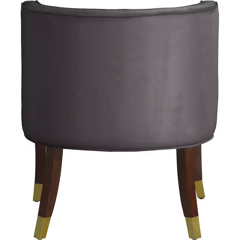 Chaise de salle à manger en velours, lot de 2