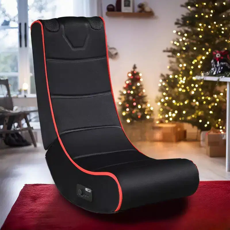 Chaise de jeu pliable Bluetooth au sol avec haut-parleurs intégrés
