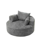Fauteuil de couchage moderne en peluche, sans assemblage, canapé simple et confortable pour salon et chambre à coucher