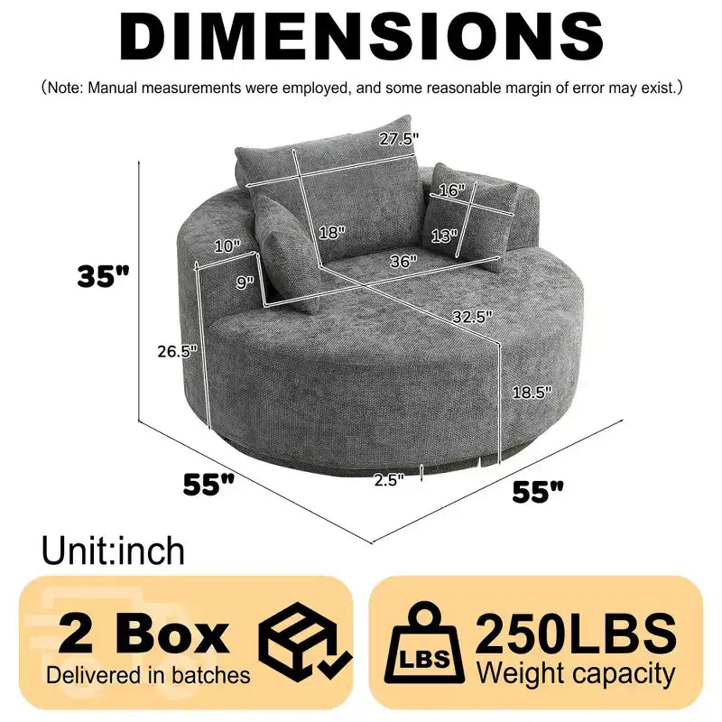 Fauteuil de couchage moderne en peluche, sans assemblage, canapé simple et confortable pour salon et chambre à coucher