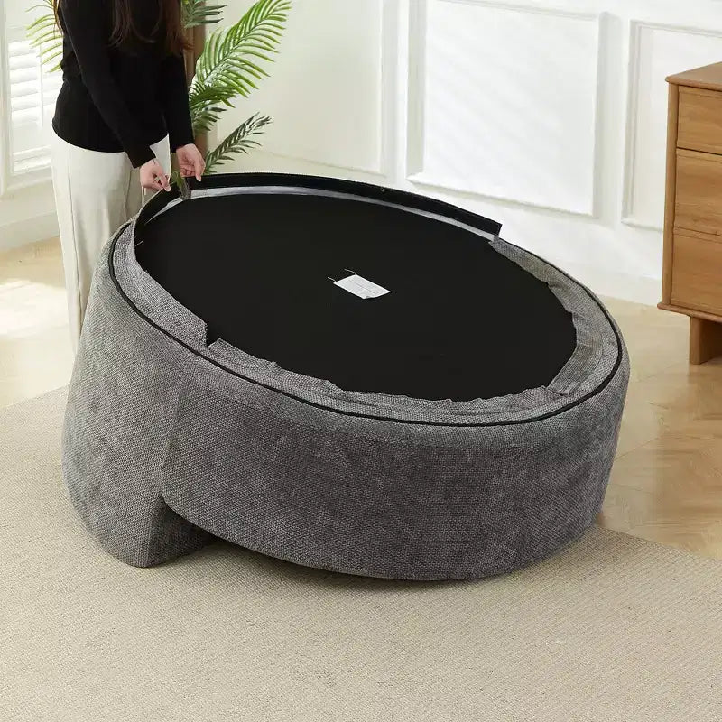 Fauteuil de couchage moderne en peluche, sans assemblage, canapé simple et confortable pour salon et chambre à coucher