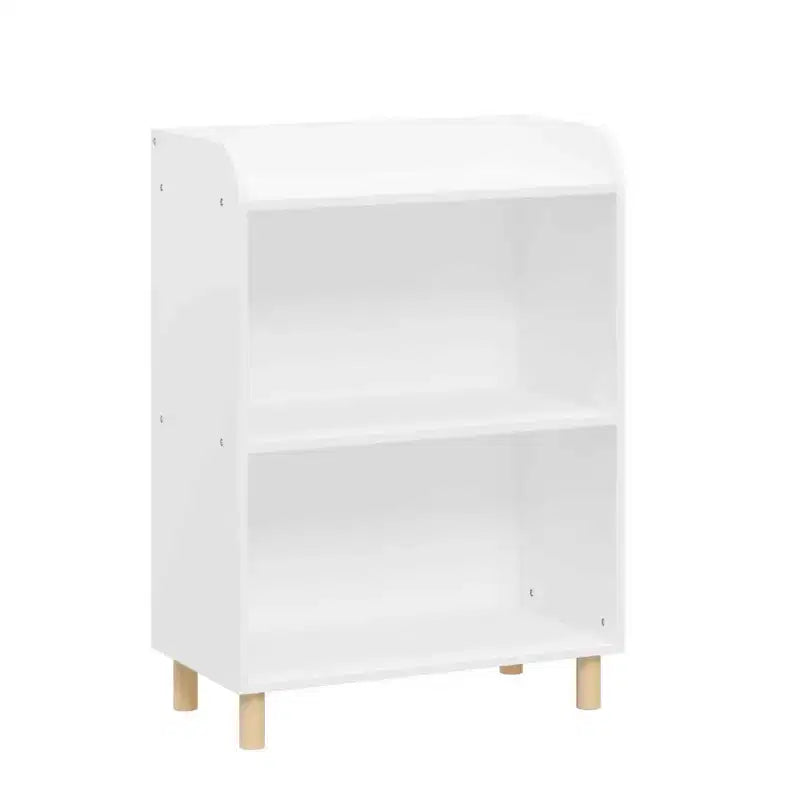 Organisateur de rangement de jouets pour enfants 3/4 niveaux, bibliothèque en bois pour enfants, présentoir, blanc